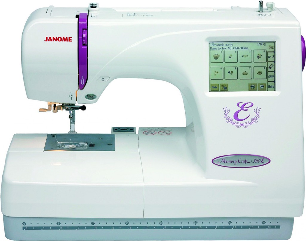 Janome Memory Craft 350E - видеообзоры, цены